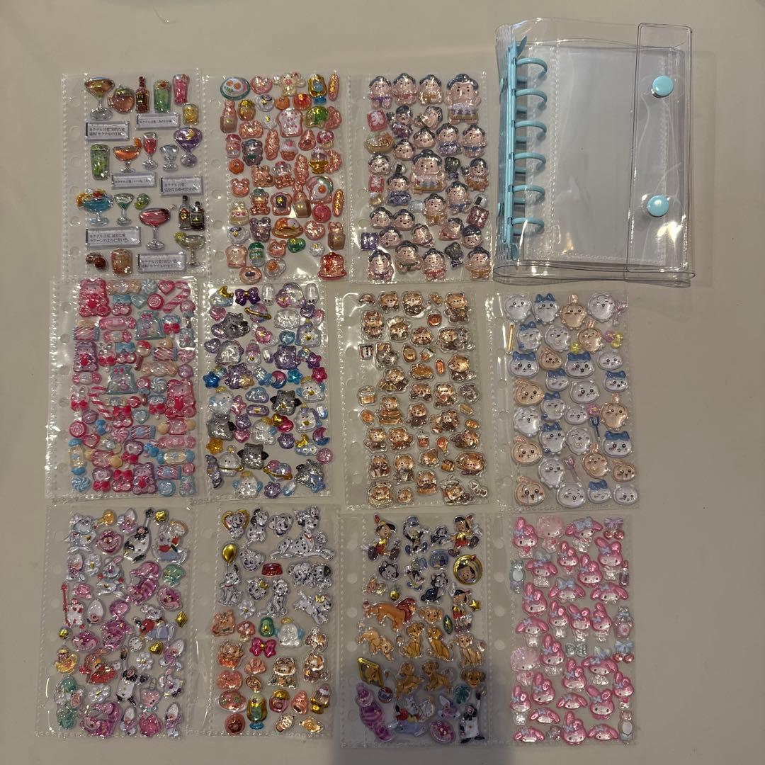 シール帳完成品　ボンドロサンリオ　ディズニー