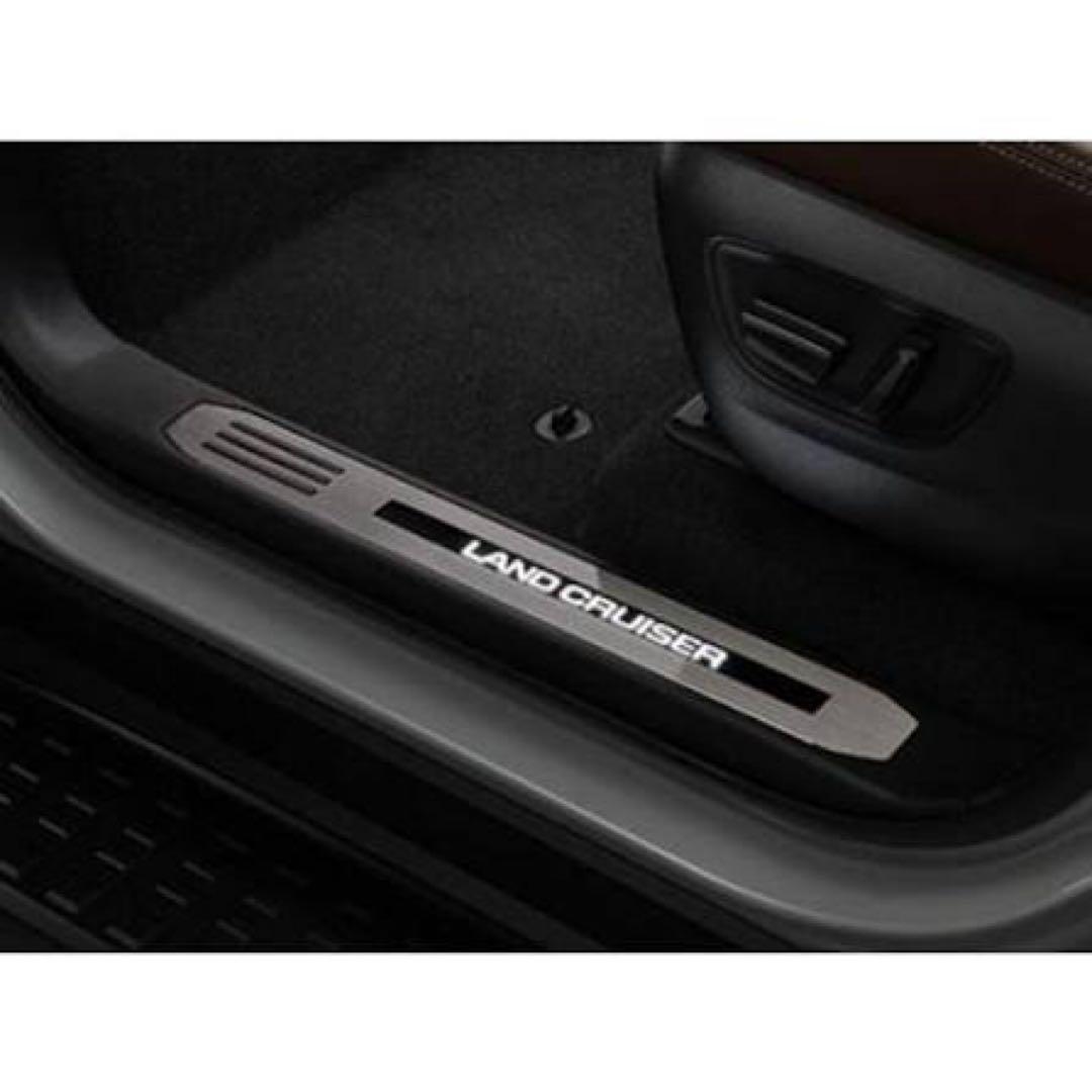 【最終値下げ】ランクル250 純正オプションイルミネーションスカッフプレート