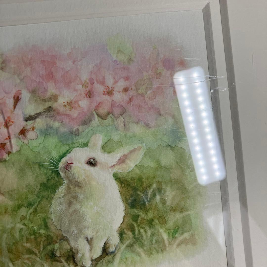 匿名配送/限定版画】土田穣/ジクレー額装/お気に入りの草原/おたずねし