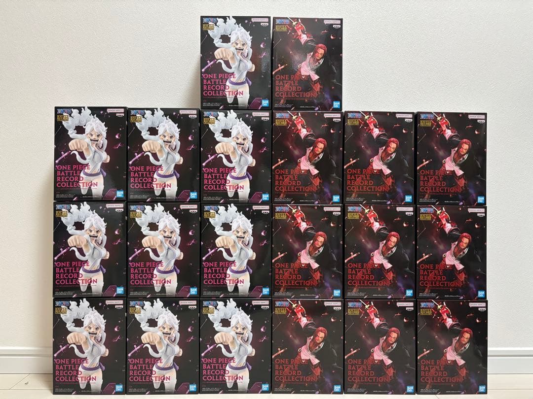 ワンピース　RECORD COLLECTION ボニー　シャンクス　20個