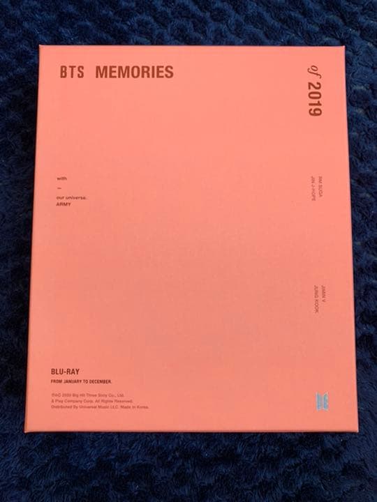 K-POP・アジア BTS MEMORIES 2019
