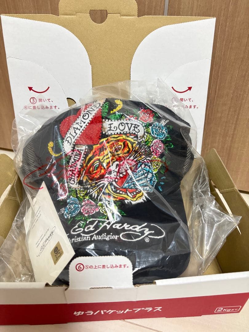 刺繍 新品未開封 ちゃんみな エドハーディ キャップ - メルカリ