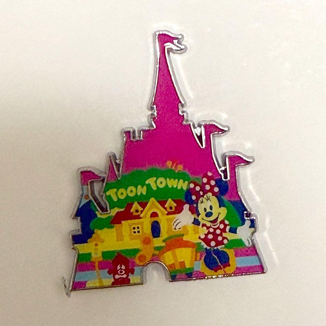 ディズニー シンデレラ城 ピンバッジ ミニー - メルカリ