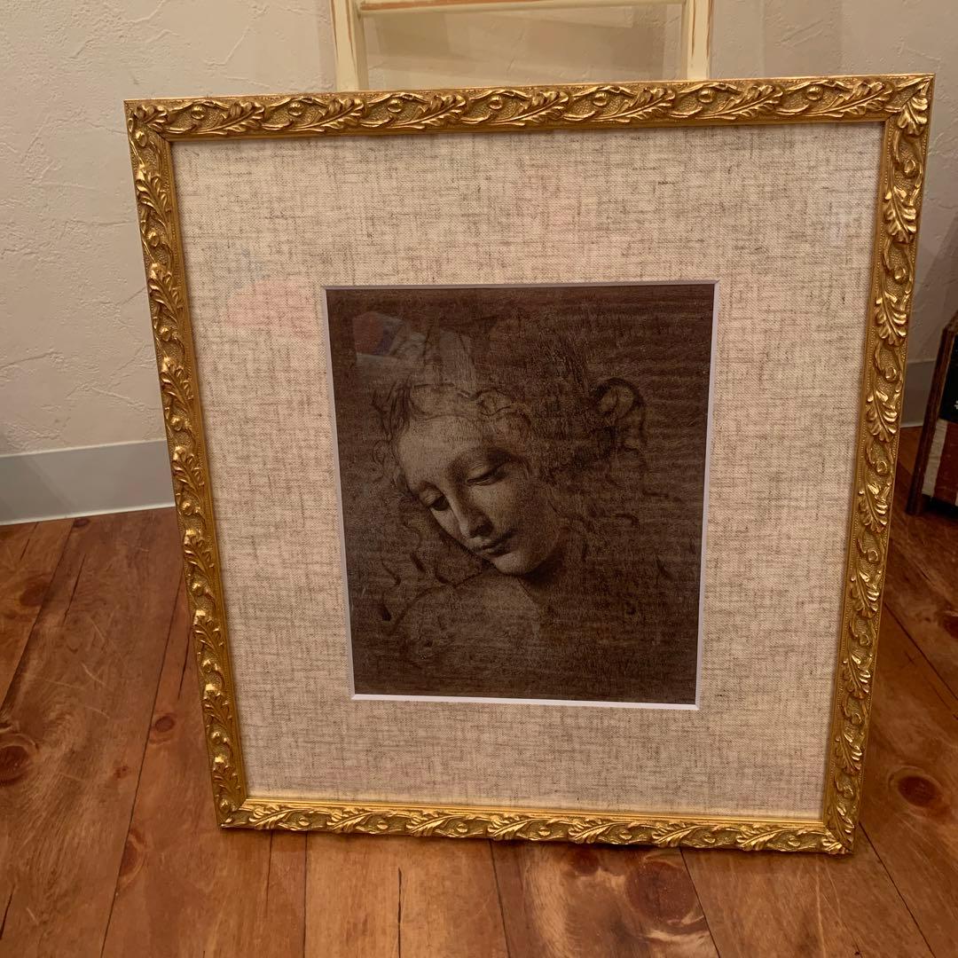 レオナルド・ダ・ヴィンチ　ほつれ髪の女