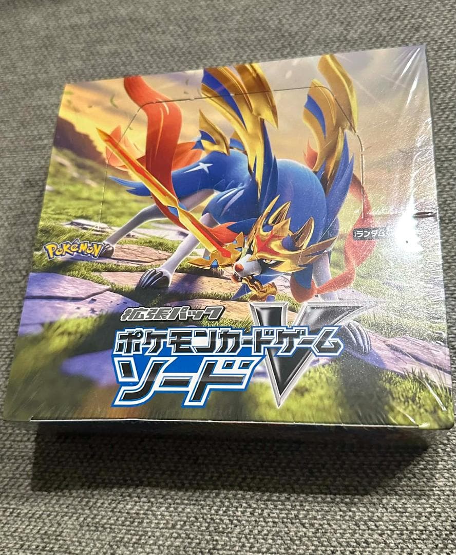 ソード V シュリンク付き 未開封 s1W BOX ポケモン