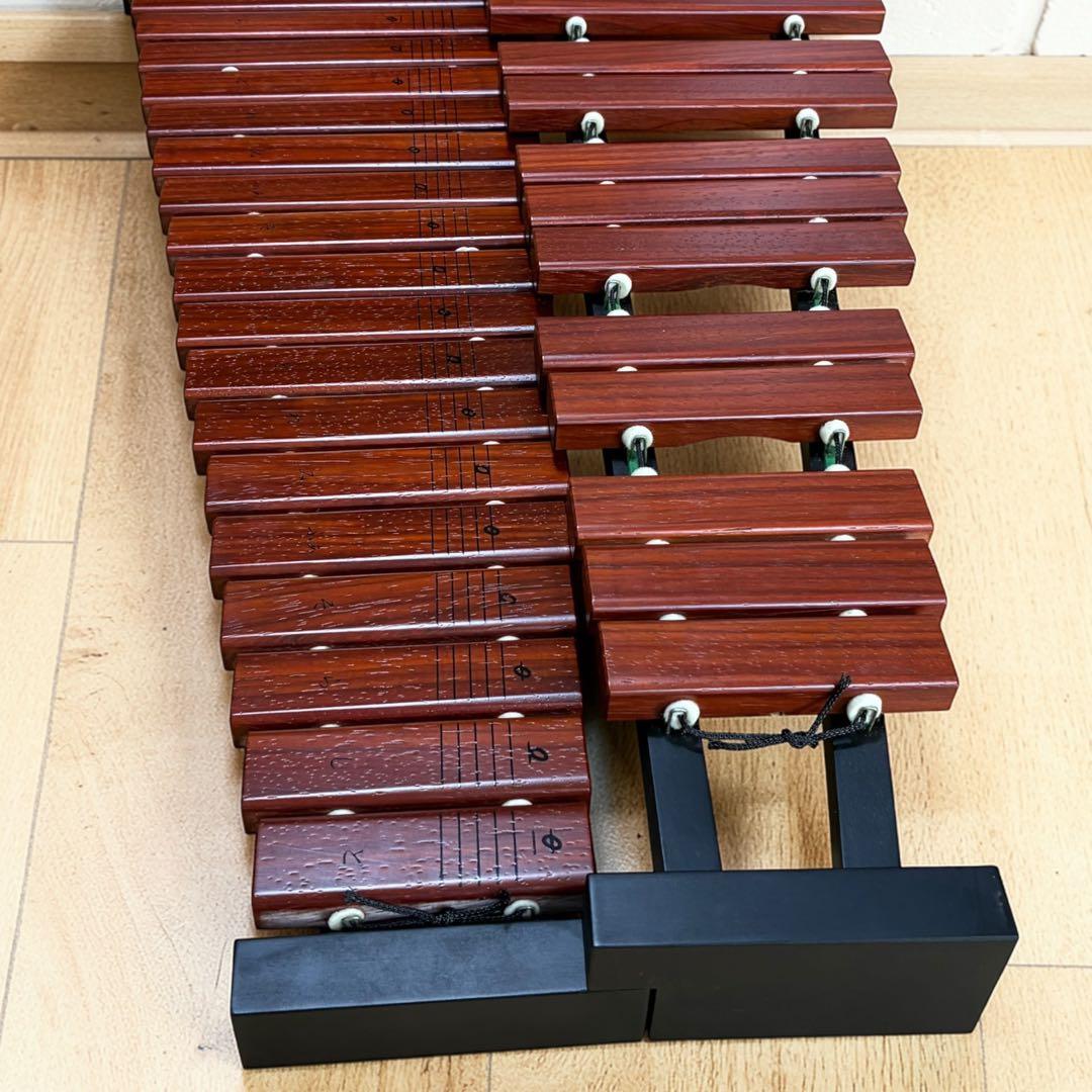 美品✨ YAMAHA TX-6 卓上木琴 32音 マレット付 - メルカリ