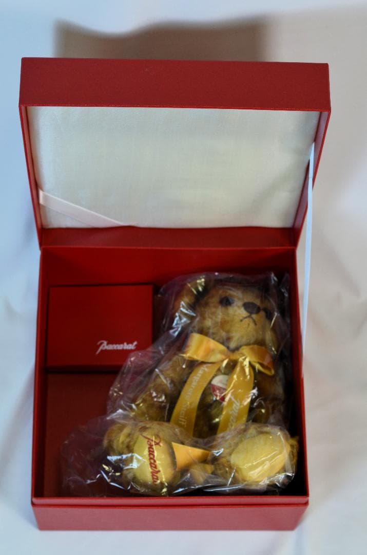 バカラ シュタイフ 1000体限定 テディベア ハートペンダント