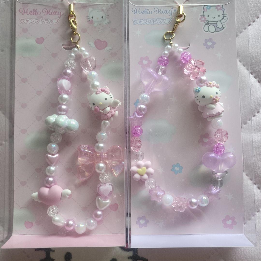 レア キティ フォンストラップ エンジェル ピンク ハローキティ