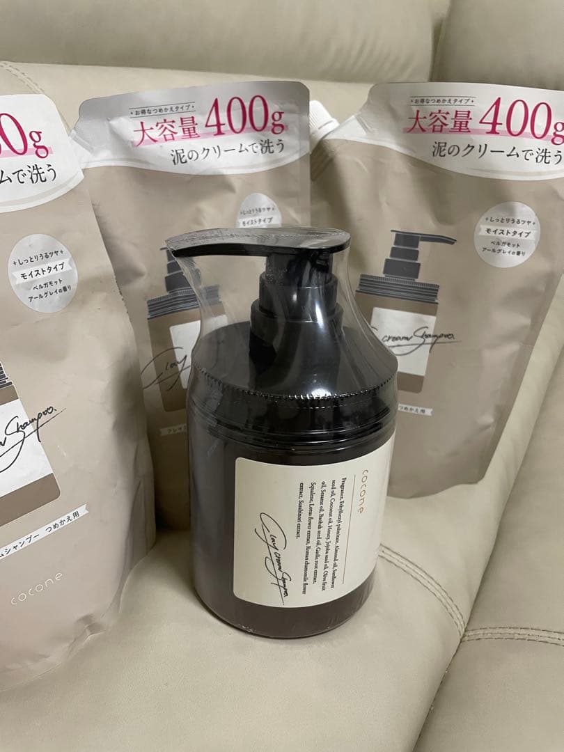 ★新品未使用★coconeクレイクリームシャンプー　4点セット