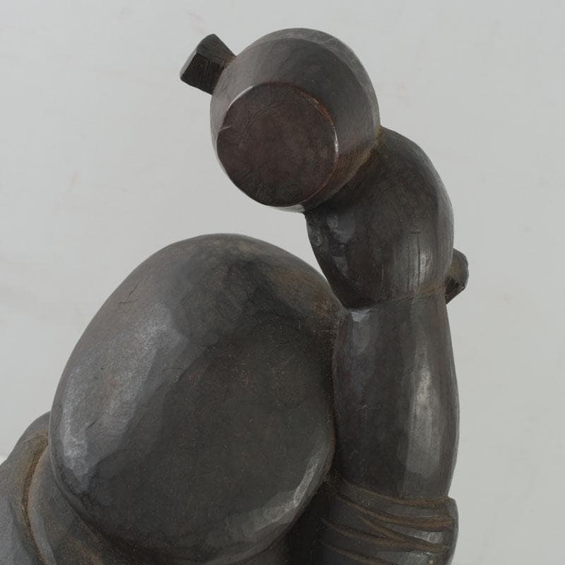 木彫 大黒天像 置物 縁起物 在銘 N 8646A - メルカリ