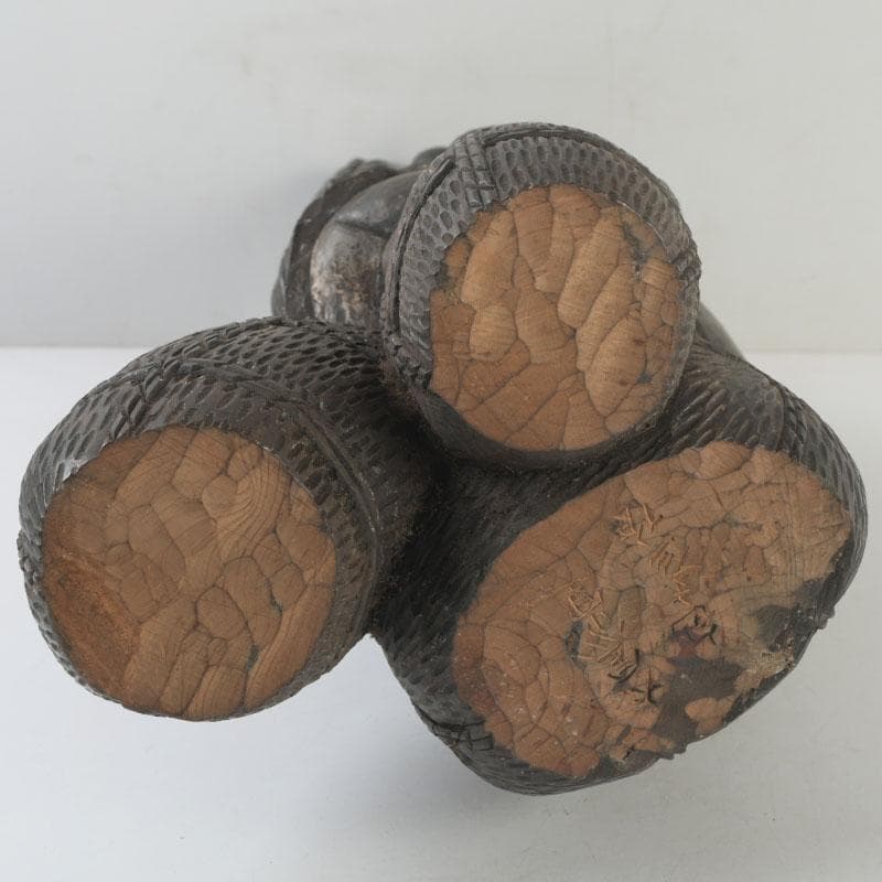 木彫 大黒天像 置物 縁起物 在銘 N 8646A - メルカリ