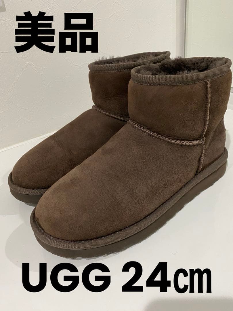 【極美品】UGG ブラウン ショートブーツ