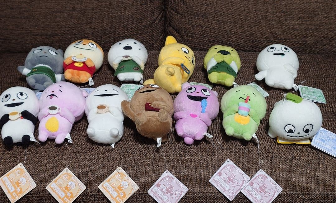 【限定】にしむらゆうじ カバンに付けられるぬいぐるみ 純喫茶 コンプ グッズ にしむらゆうじ作品 カバンに付けられるぬいぐるみ～みんなが主役の10