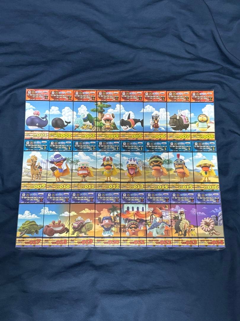 ワールドコレクタブルフィギュア　ワンピース　ZOO