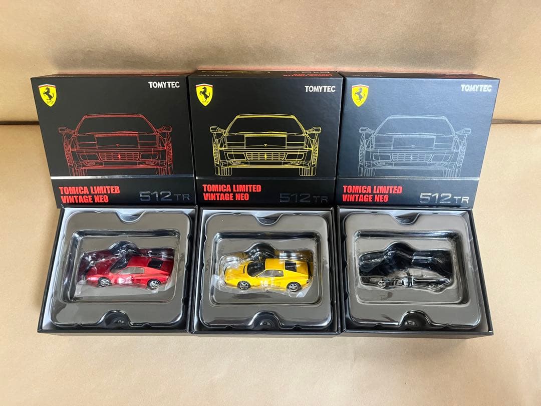 トミカリミテッドヴィンテージNEO 512 TR 3色セット