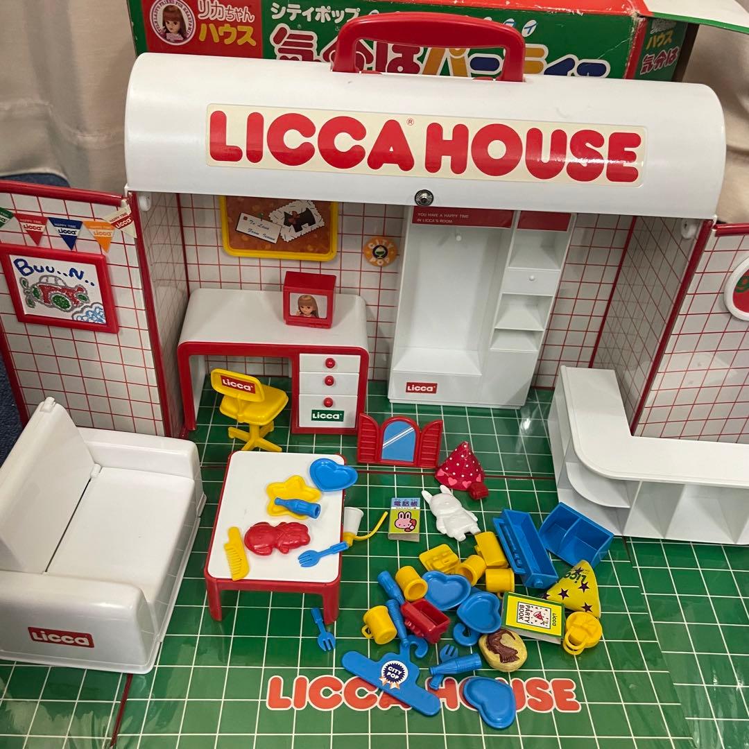 昭和レトロ リカちゃん シティポップ 気分はパーティ ドールハウス