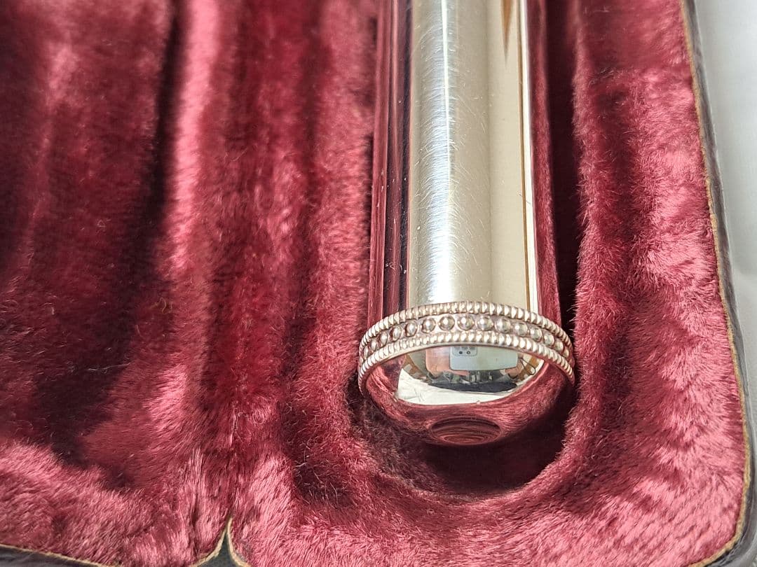 三響フルート 頭部管 NRS-1 (現RT-1)銀製 低音強化タイプ ケース付