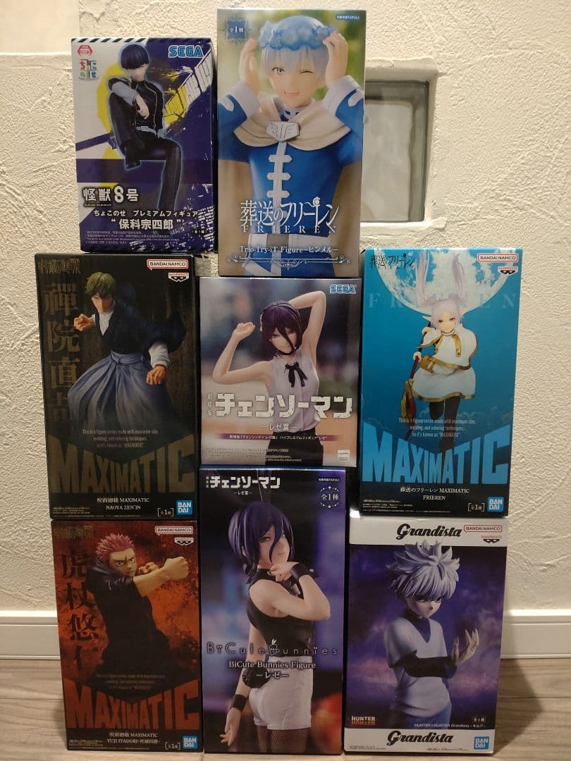 未開封フィギュア　チェンソーマン レゼ バニー　呪術廻戦　フリーレン　保科　他