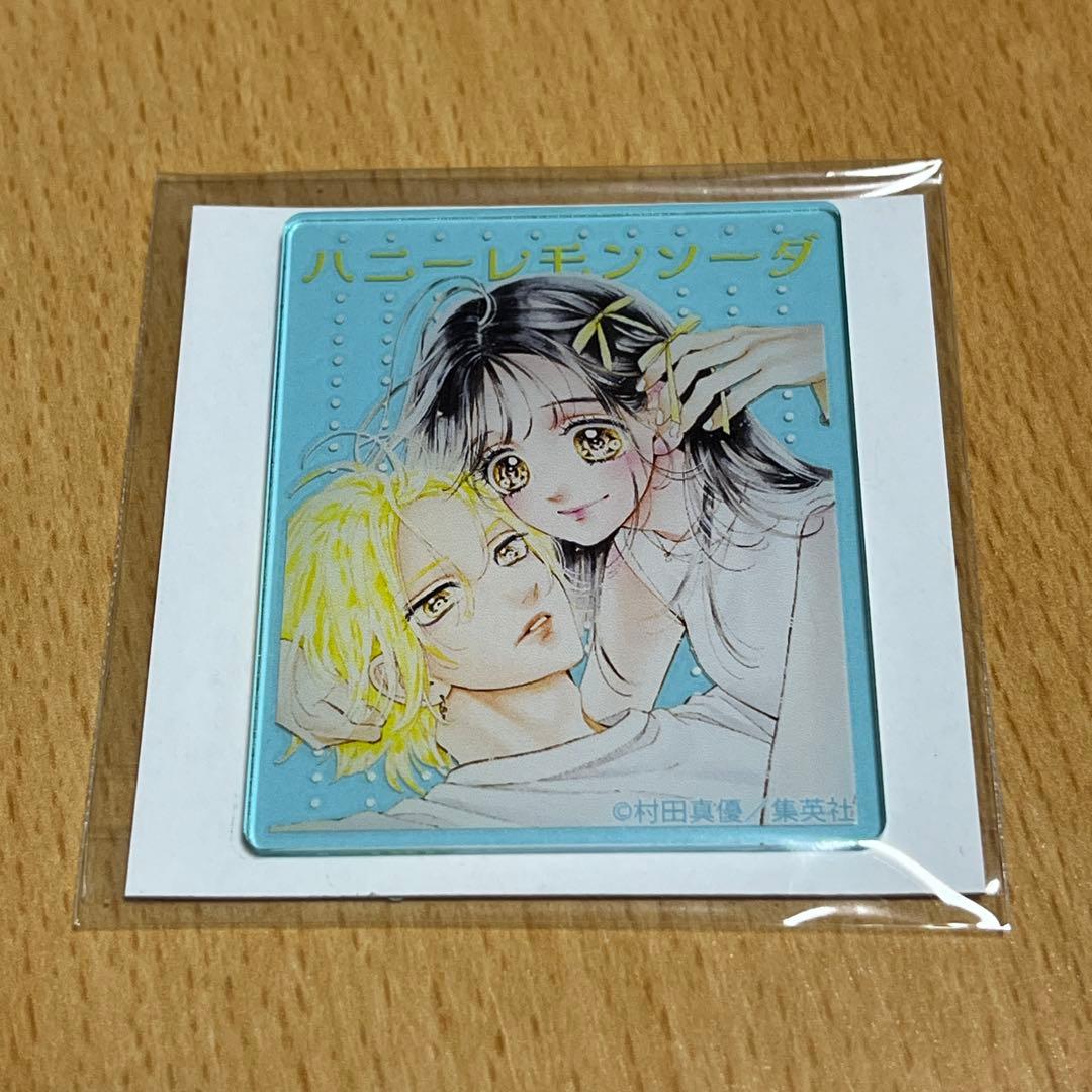 ハニーレモンソーダ りぼん70周年記念カフェ アクリルステッカーA