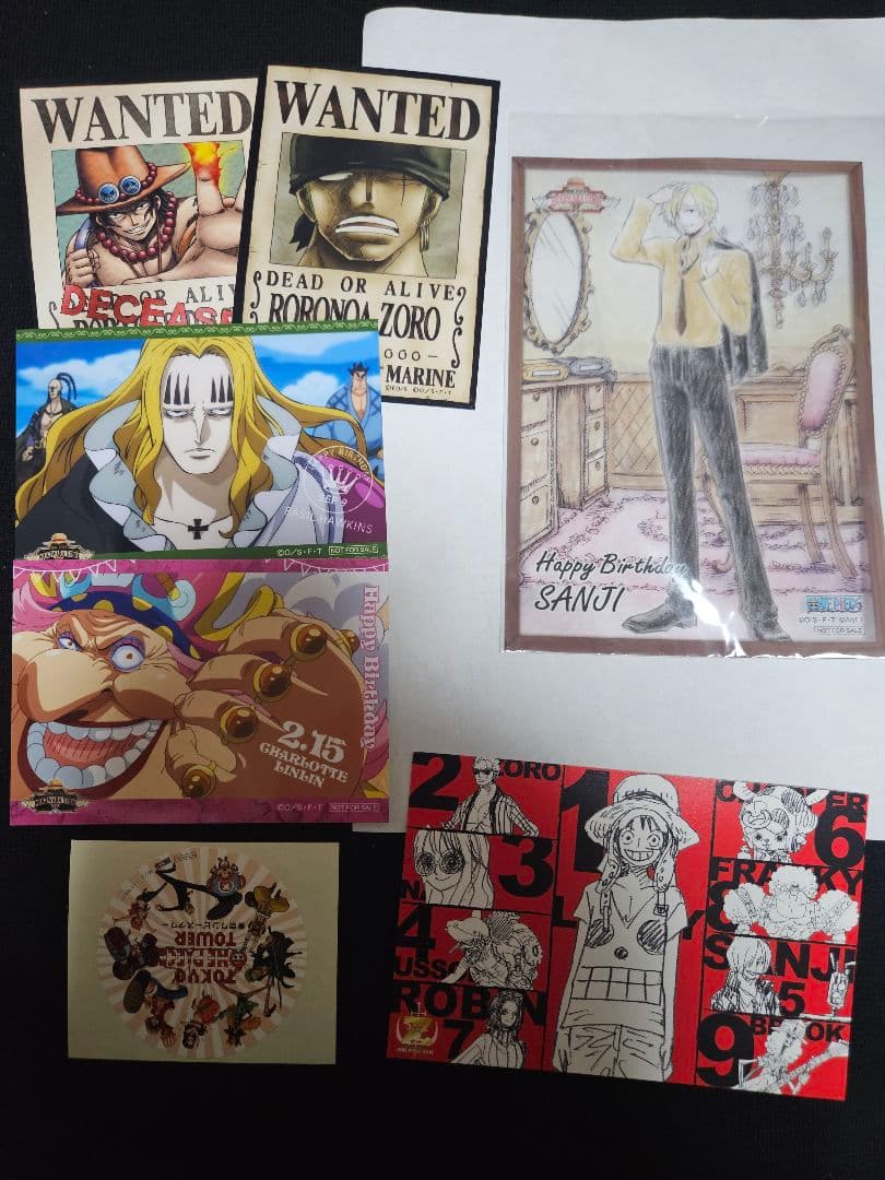 東京ワンピースタワー ロビン バースデーシート 非売品 - 麦わらストア