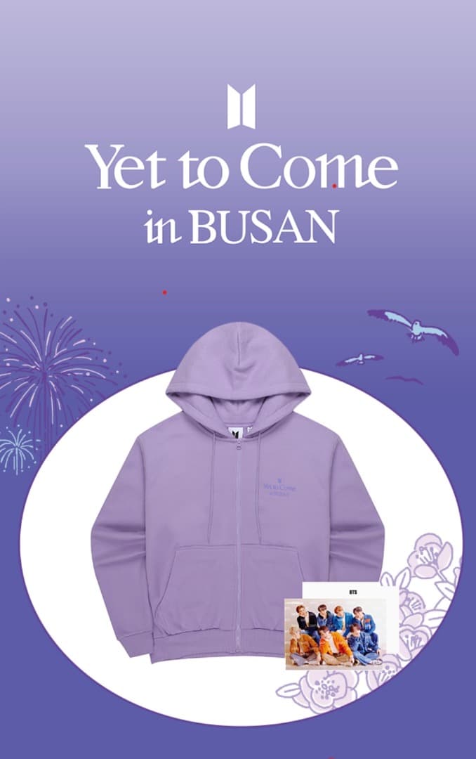 BTS ZIP-UP HOODIE （LD_XL）新品未使用　パーカー