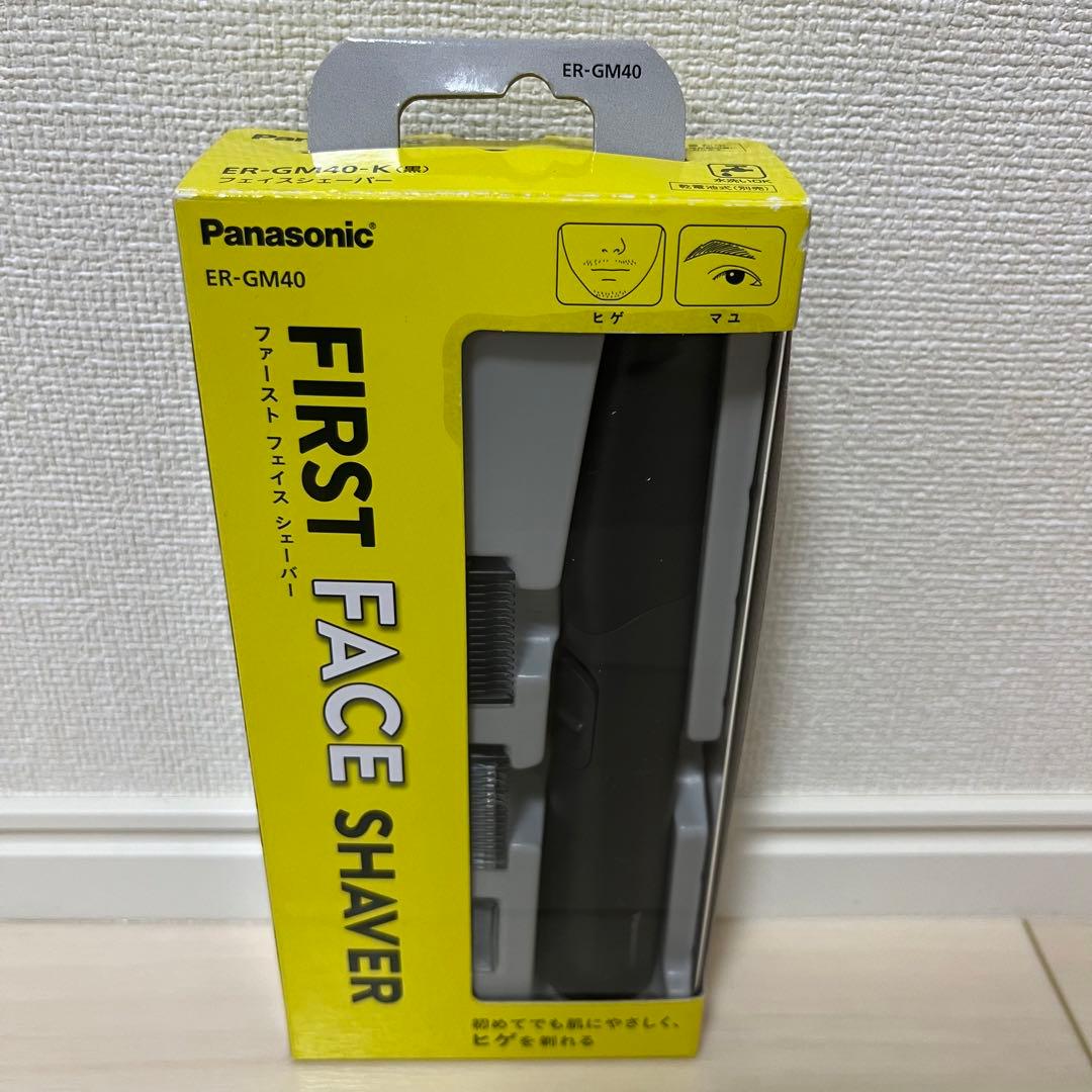 パナソニック ファーストフェイスシェーバー 眉毛・ヒゲ ER-GM40