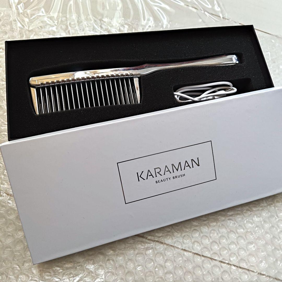 超美品 カラマン KARAMAN ビューティーブラシ ヘアブラシ