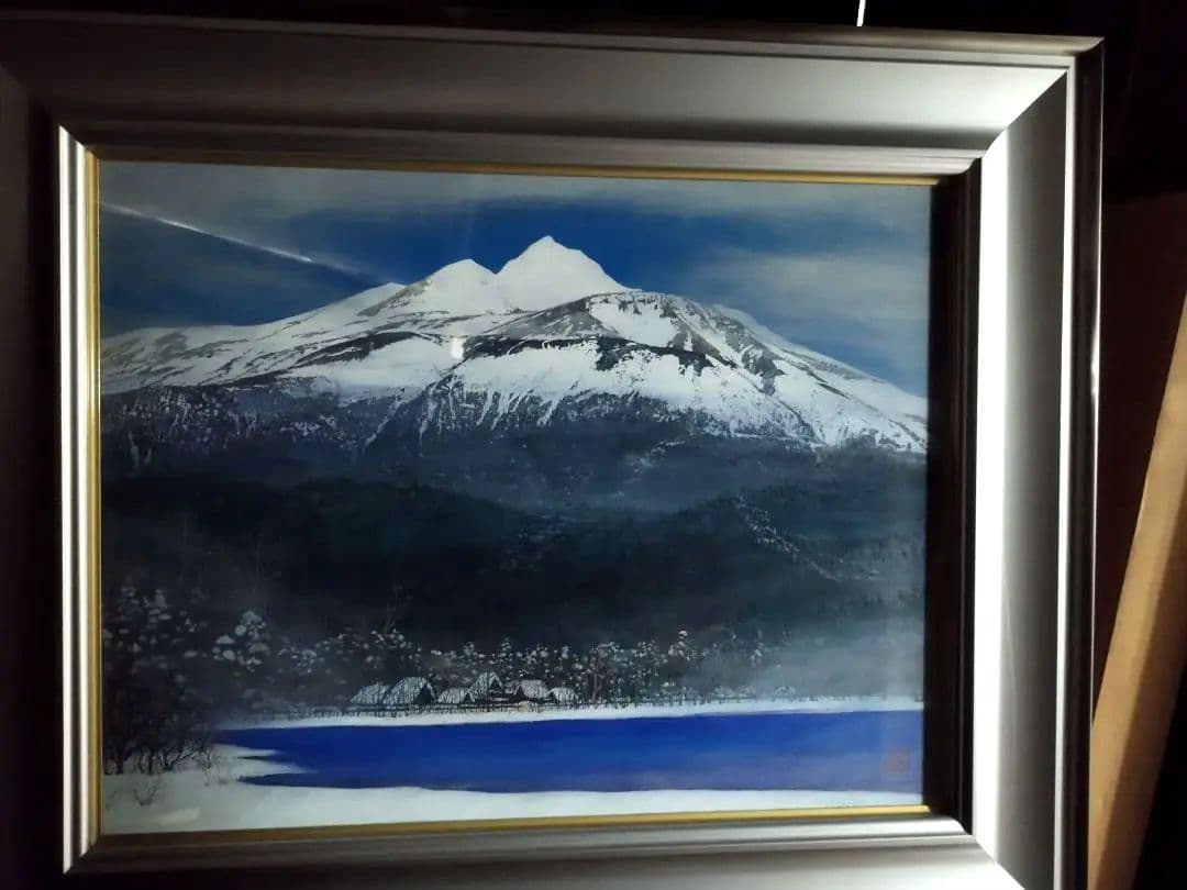 こ*う様 日本画　浅野忠　乗鞍