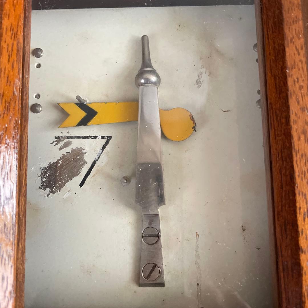 腕木式信号機 信号反応器 一誠電機製作 国鉄廃品 鉄道信号保安装置 信号