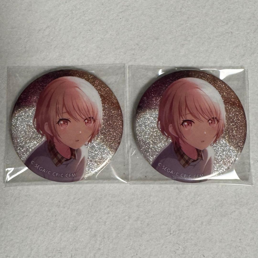 プロセカ グリッター缶バッジ 21C 暁山瑞希 ミク リン レン - メルカリ
