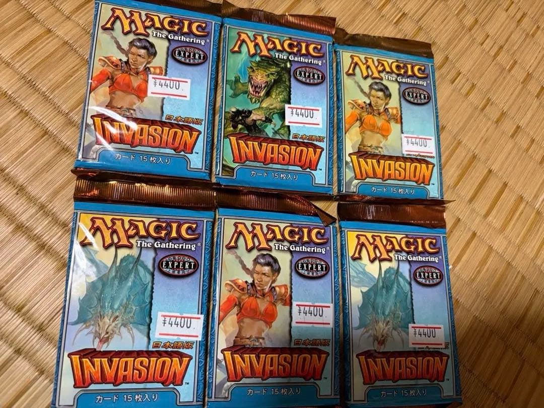 g*k様 【未開封品セール】マジック：ザ・ギャザリング インベージョン 6パック マジック：ザ・ギャザリング - MTG インベイジョン 日本語版 未開封