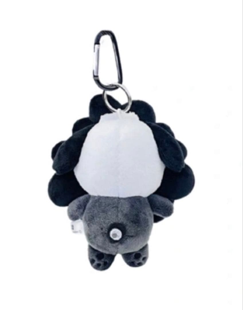 ミャクミャク なりきりぬいぐるみ（BC） 黒 カラビナ ポチャッコ