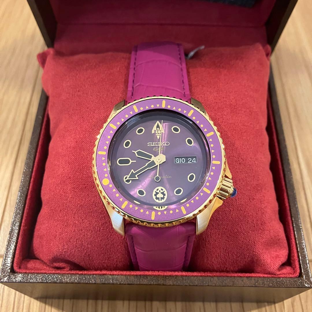 新品 セイコー ジョジョの奇妙な冒険 ジョルノ・ジョバァーナ SBSA036