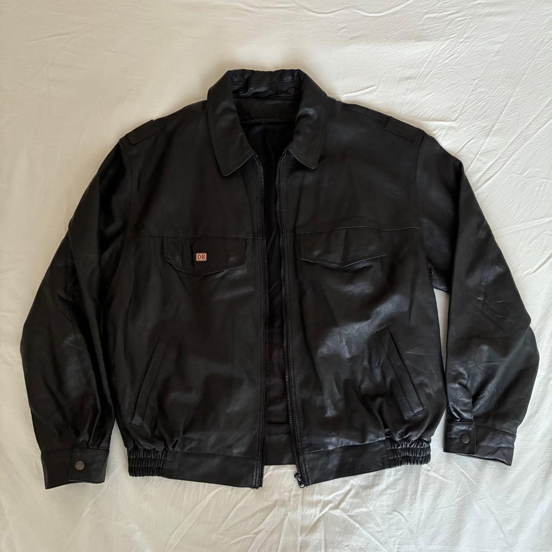 Deutsche Bahnpolizei ドイツ鉄道警察 レザージャケット