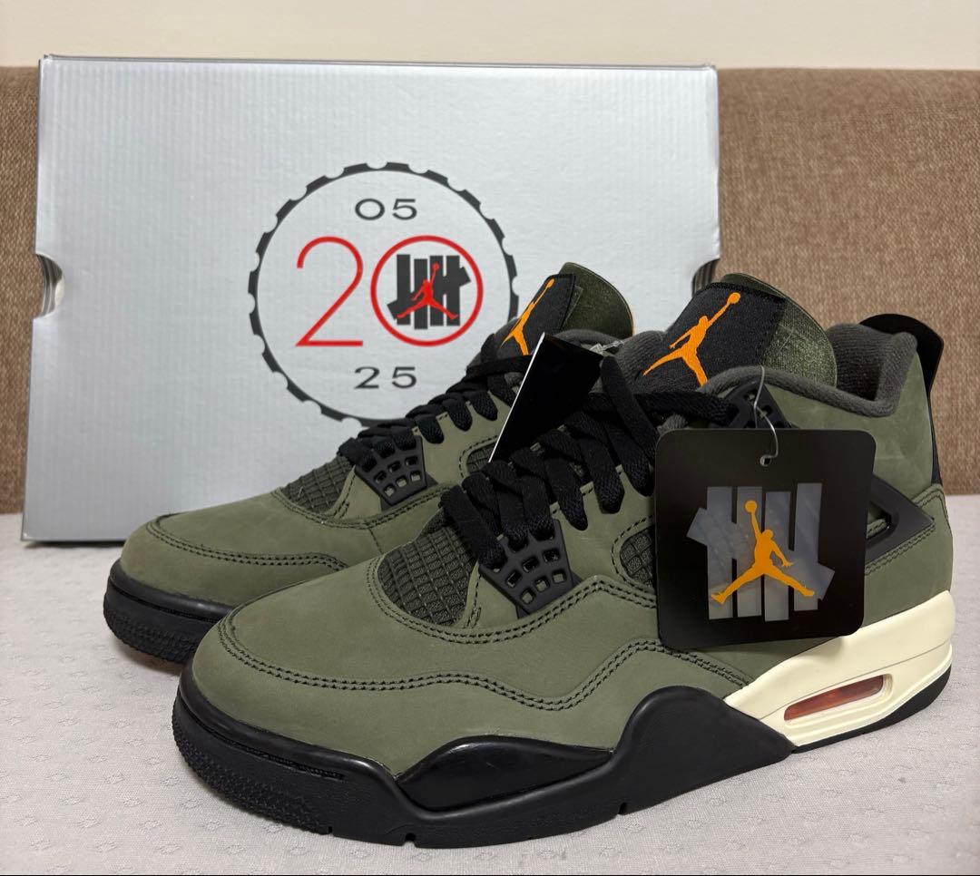 UNDEFEATEDアンディフィーテッドAir Jordan 4 2025 UNDEFEATED x Air Jordan 4 2025 IB1519-200 Release Date | Hypebeast
