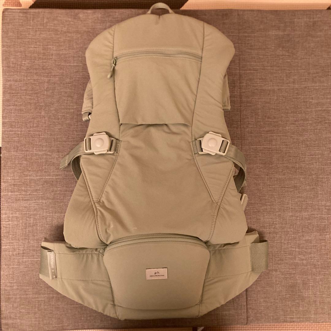 GREEN LABEL RELAXING 抱っこ紐　ティーグリーン