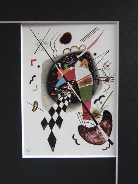 カンディンスキー、水彩 No,48、希少な画集より、状態良好