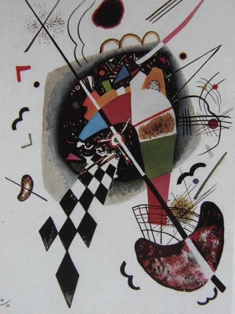 カンディンスキー、水彩 No,48、希少な画集より、状態良好