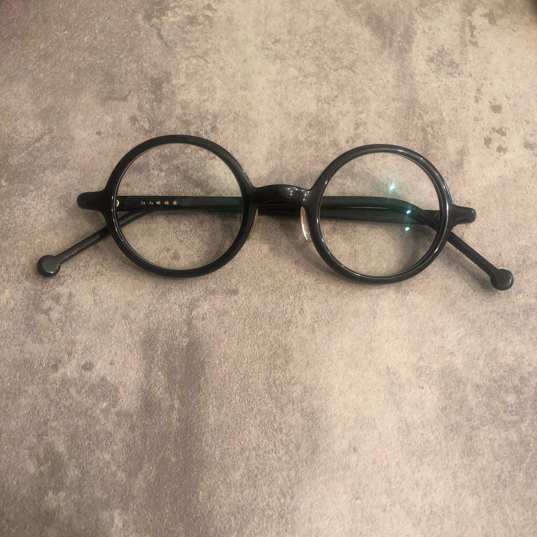 白山眼鏡 ROUND classic ラウンドクラシック 跳ね上げサングラス付