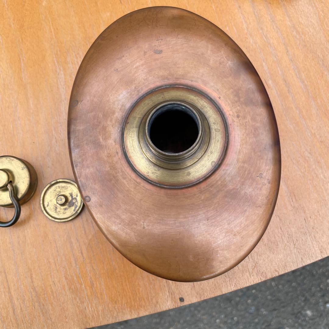 銅製オーバル型湯たんぽ