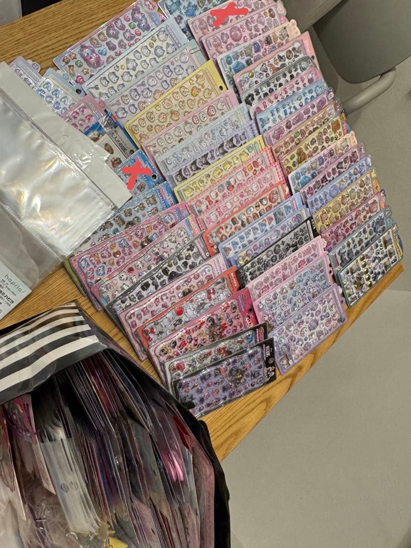 大幅値下げ中！ボンボンドロップシール等大量まとめ売り シール帳等セット売り