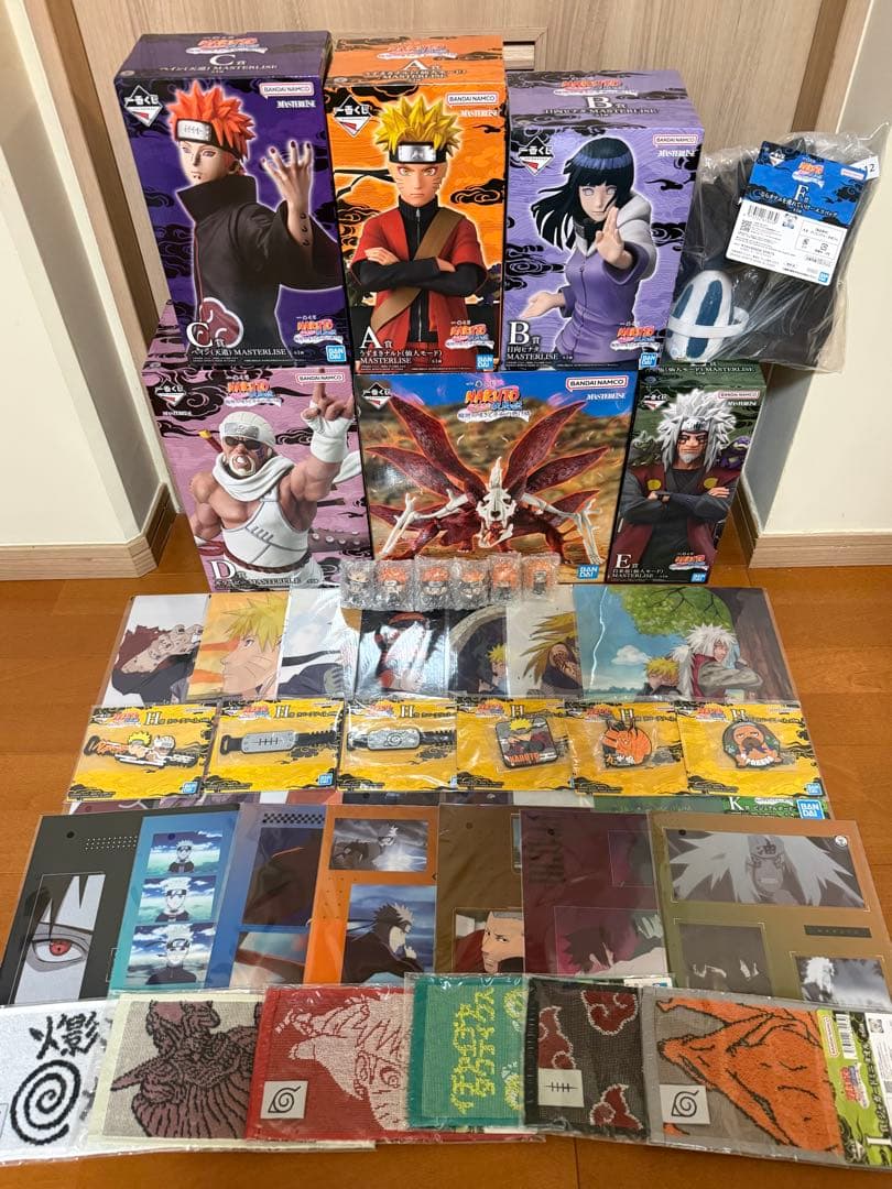 一番くじ ナルト A B C D E ラストワン　各種フルコンプ　計39