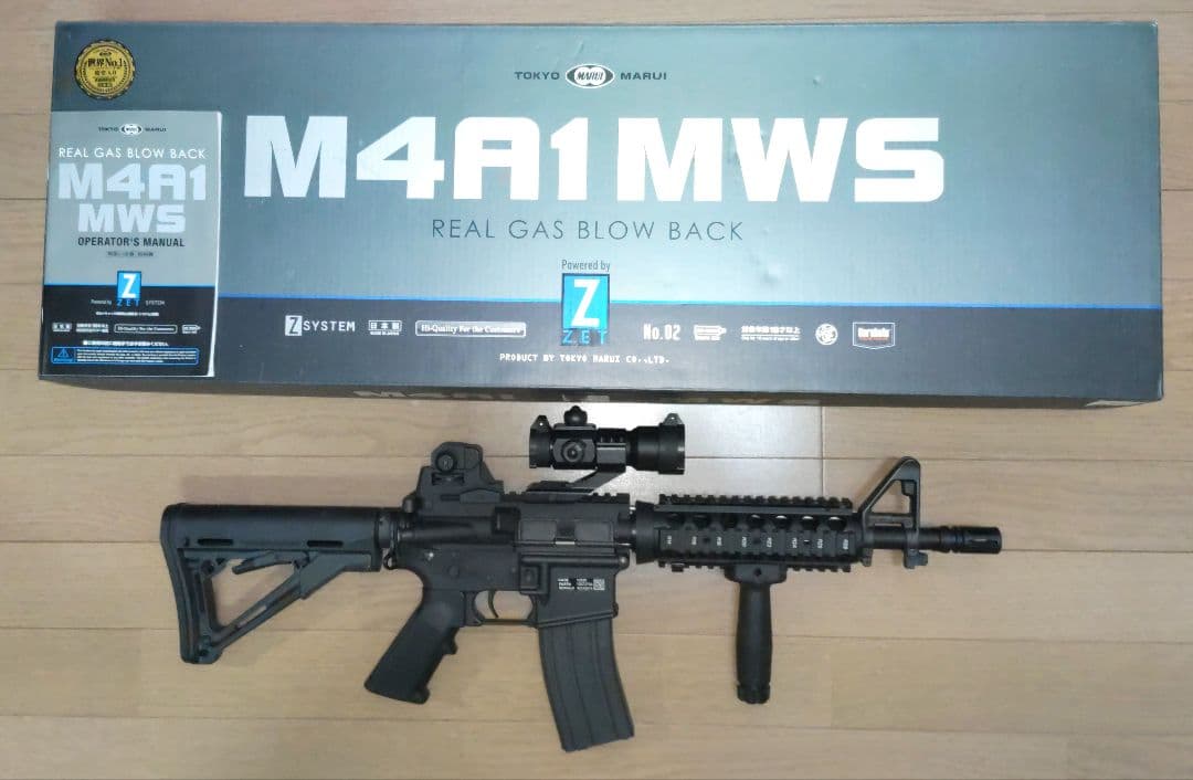 東京マルイ M4A1 MWS ガスブローバック マシンガン 東京マルイ M4A1 MWS 18歳以上用 ガスブローバック ライフル | ガス