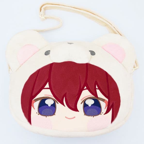 いつぬい　おかおBIGショルダー　朱桜司