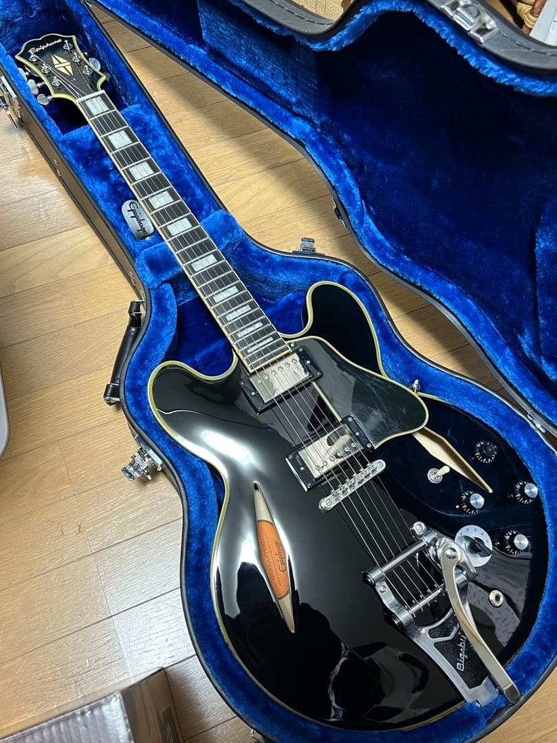 Epiphone 生形真一ES-335 初期モデル　直筆サインカード付き