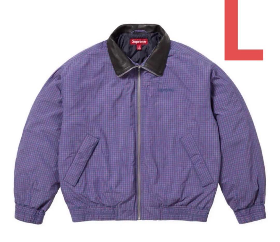 Supreme Leather Collar Utility Jacket L - メルカリ