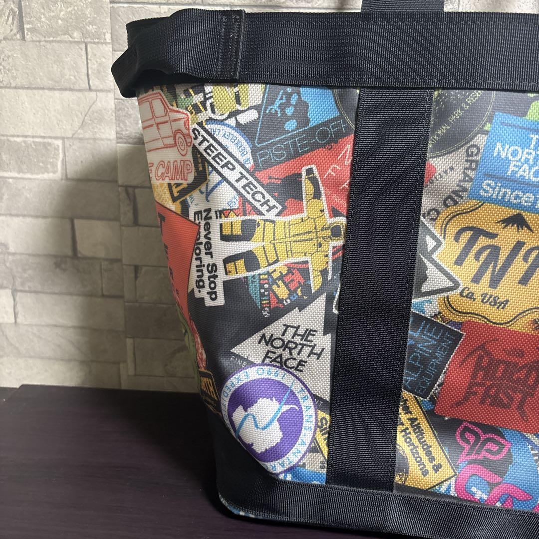 希少！ノースフェイス BCギア トートバッグ ステッカープリント - メルカリ