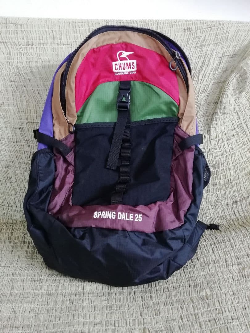 美品　CHUMS SPRING DALE 25 リュック