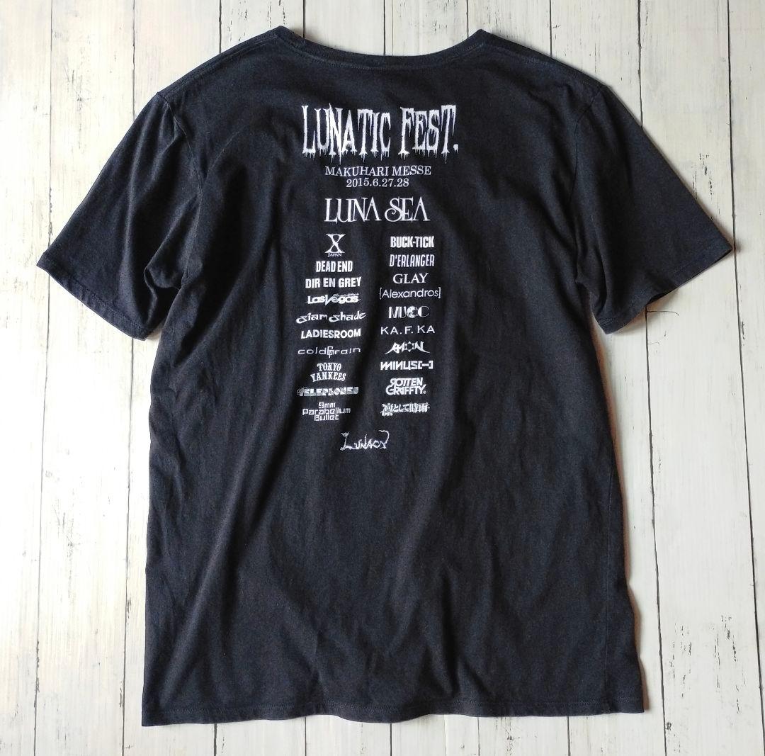 LUNATIC FEST ルナフェス2015 Tシャツ LUNA SEA - メルカリ