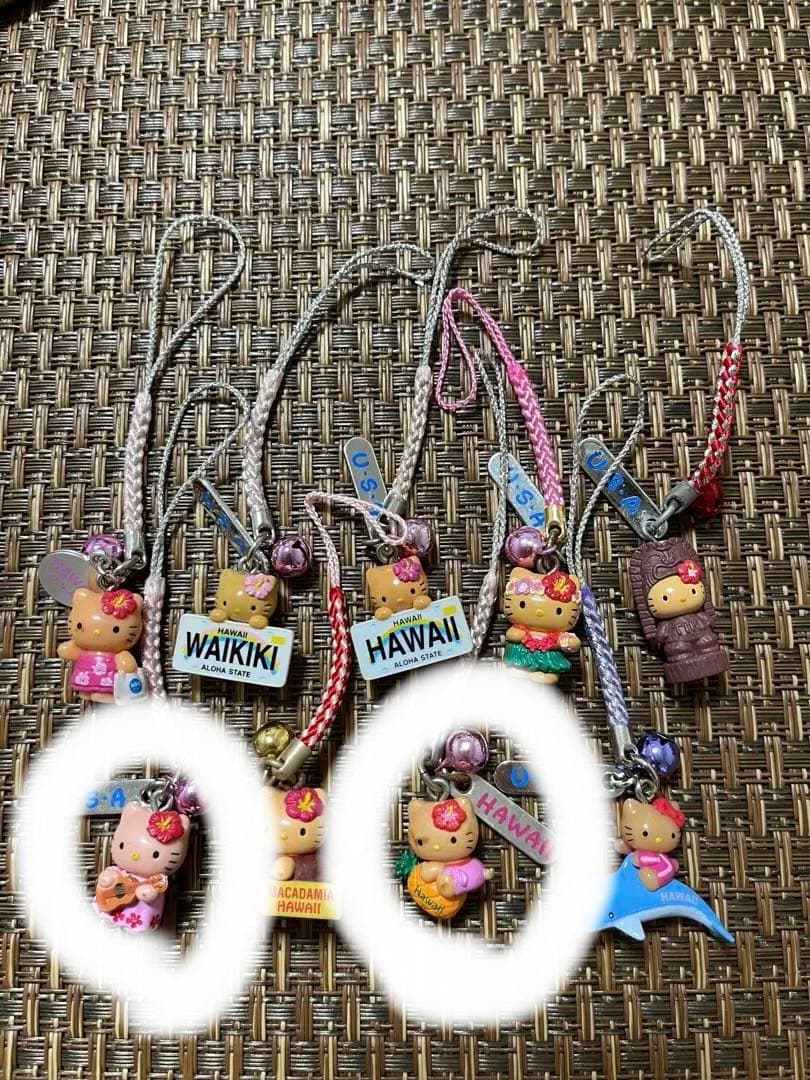 Jisooハワイ キャラクター ストラップ 2個